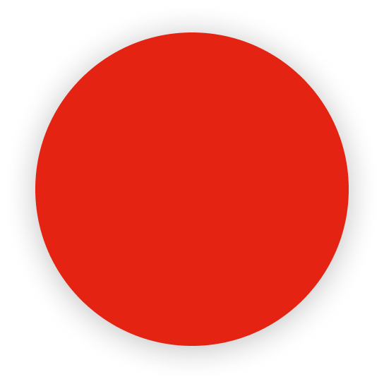 Red overlay circle